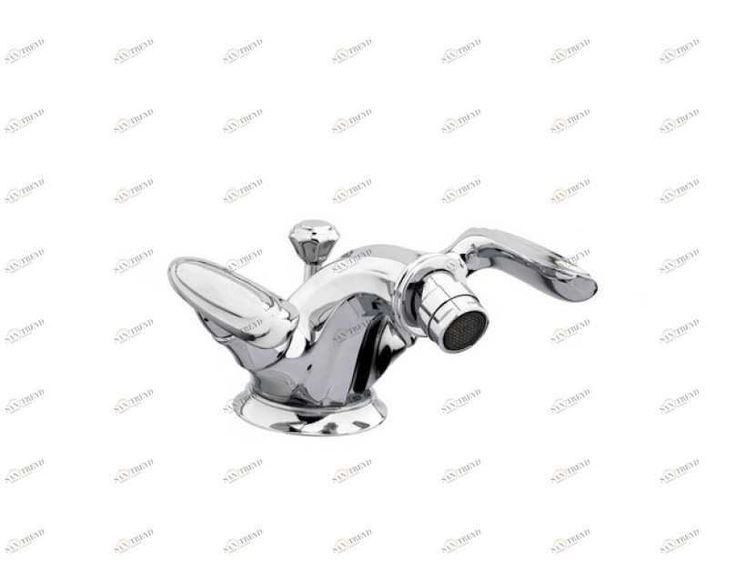 038025.K00.50 Смеситель для биде на одно отверстие Яркий хром Mestre Indica