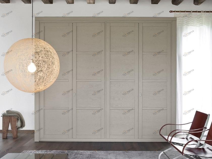 Devina Nais Шкаф с распашными дверцами из массива дерева Quadra sun-id-1496958