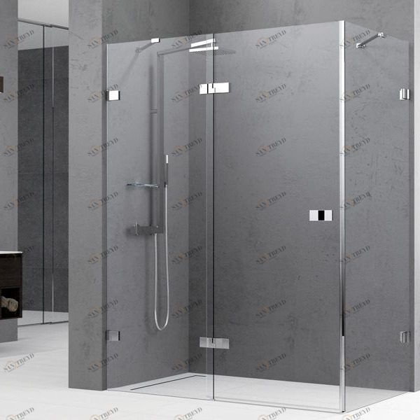 Novellini. Душевой уголок 120x90 см 2P+F на брекетах GALA 2 GALA22P120S1KGALA2901KGALA22P120D1KGALA2901K