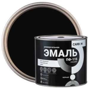 Эмаль ПФ-115 Carbon глянцевая цвет черный 2.2 кг 82739767 STLM-2105732