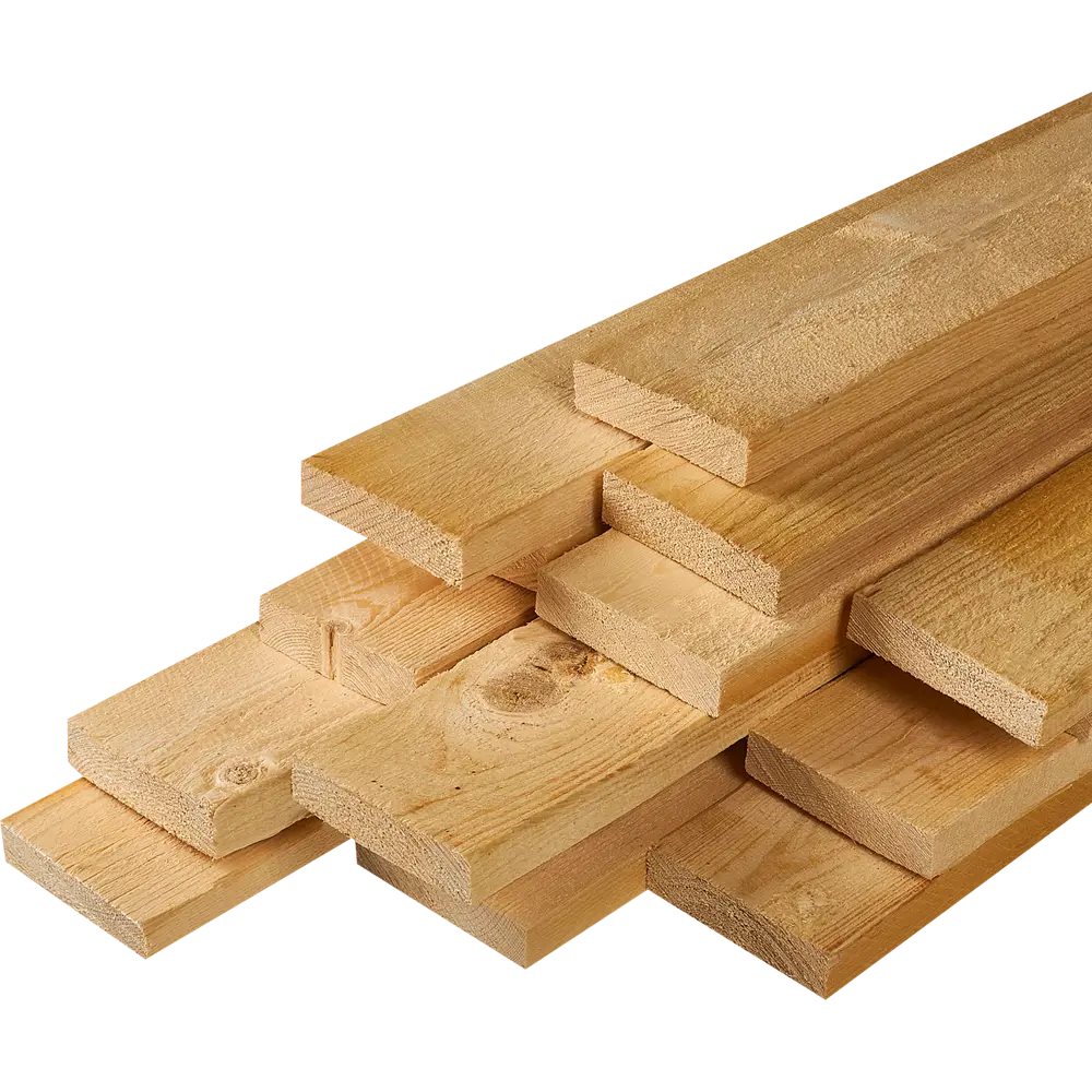 Доска нестроганая 25x100x3000 мм хвоя ФГИС ЛК 82134780 STLM-2158908 Santreyd  - Вид №1