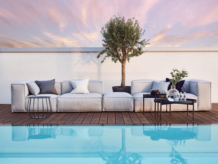 Skargaarden Прямоугольный садовый пуф из ткани sunbrella® Asker sun-id-1358267 - Вид №4