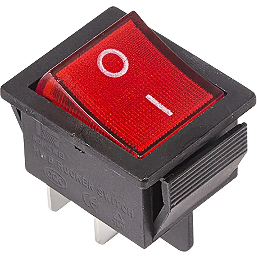 Выключатель Duwi RWB-502 с подсветкой STLM-2014206