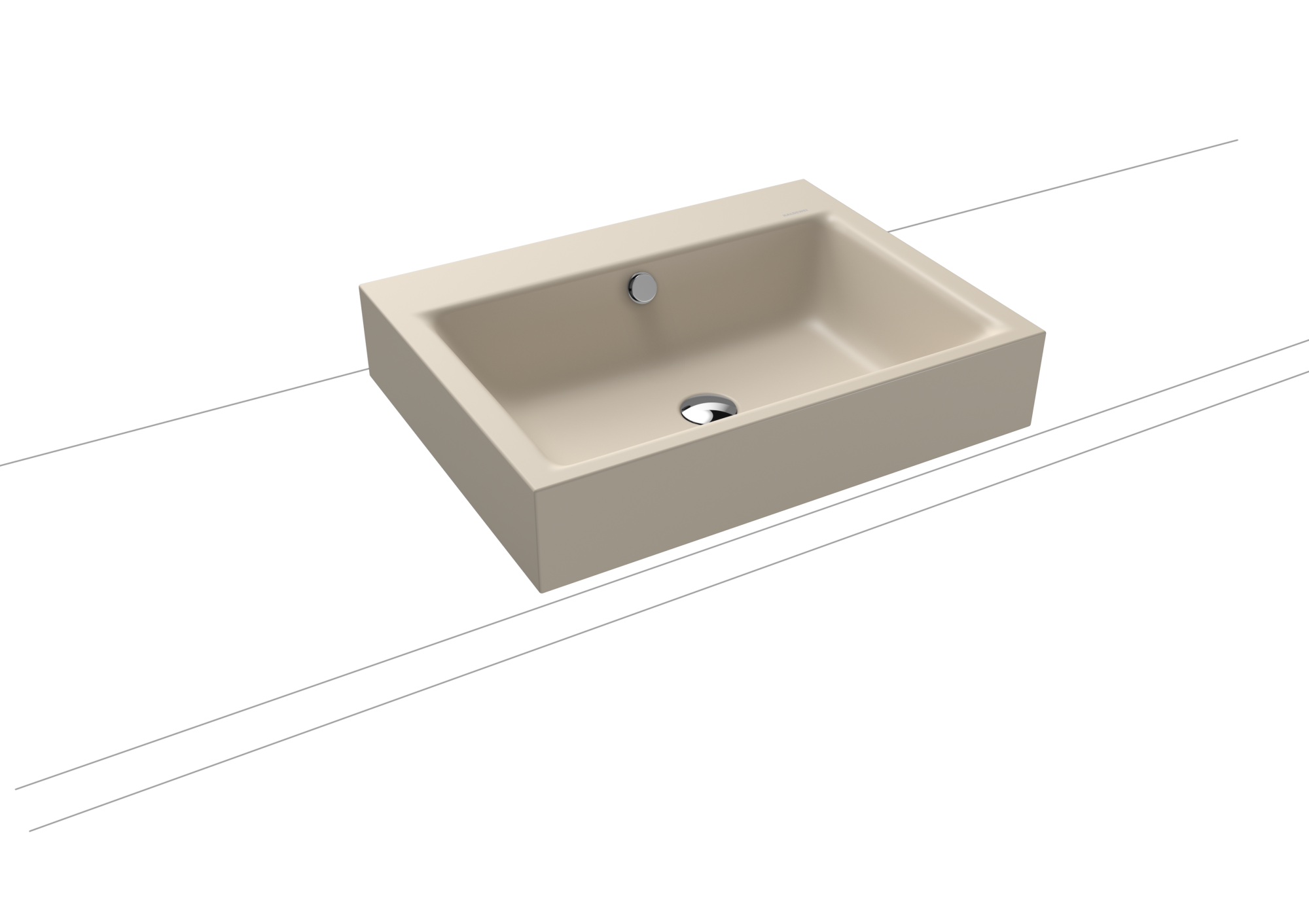 Умывальник KALDEWEI Сталь эмалированная 3157 443 теплый бежевый 20 31573319443
