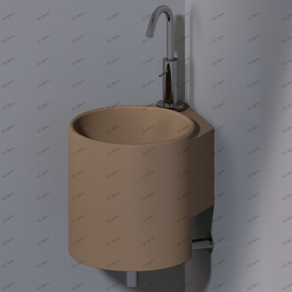 L315T0R1V1.132 Подвесная раковина настенная круглая A. e T. Italia IDEA AeT ITALIA