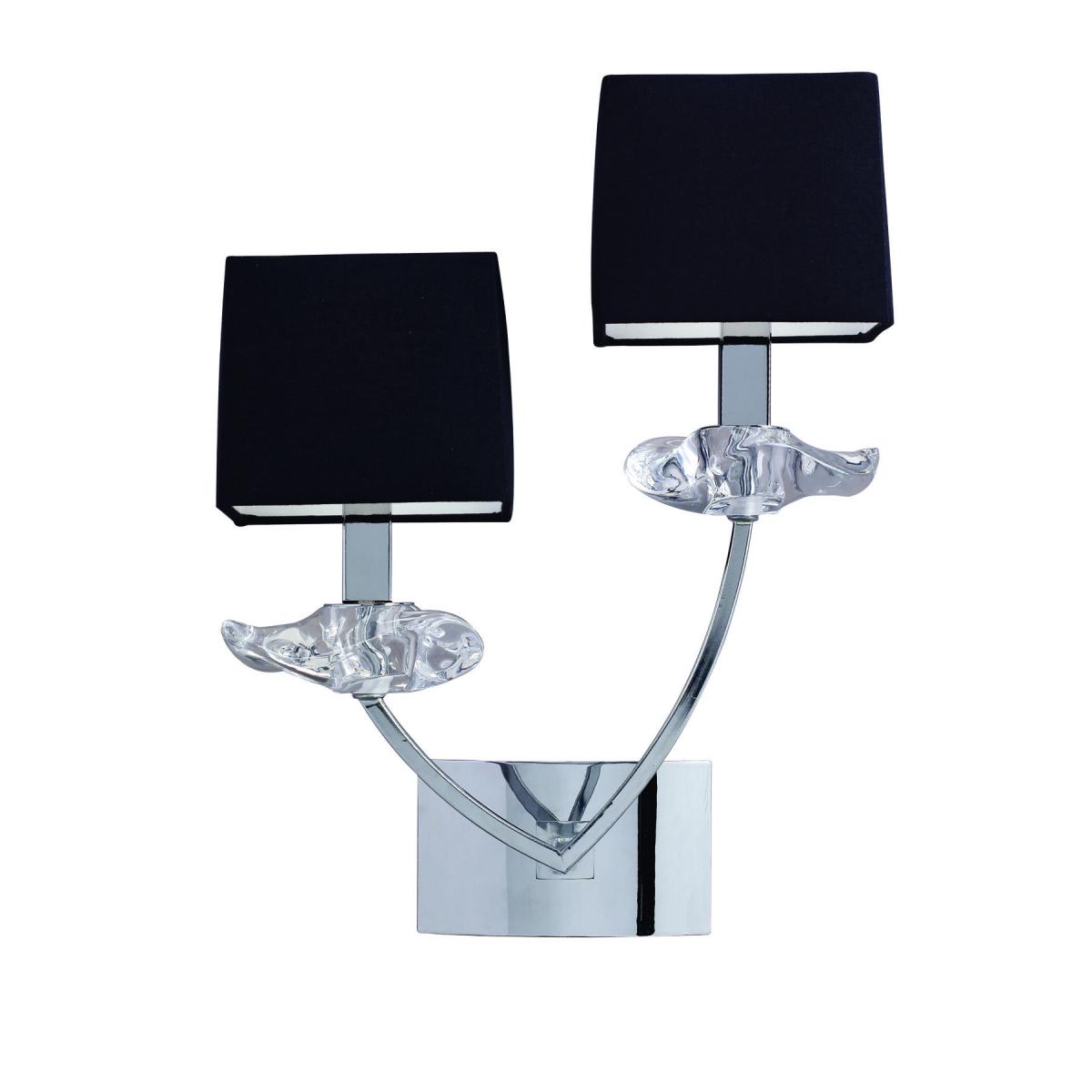 089472 Настенный светильник 2L черный Mantra Akira