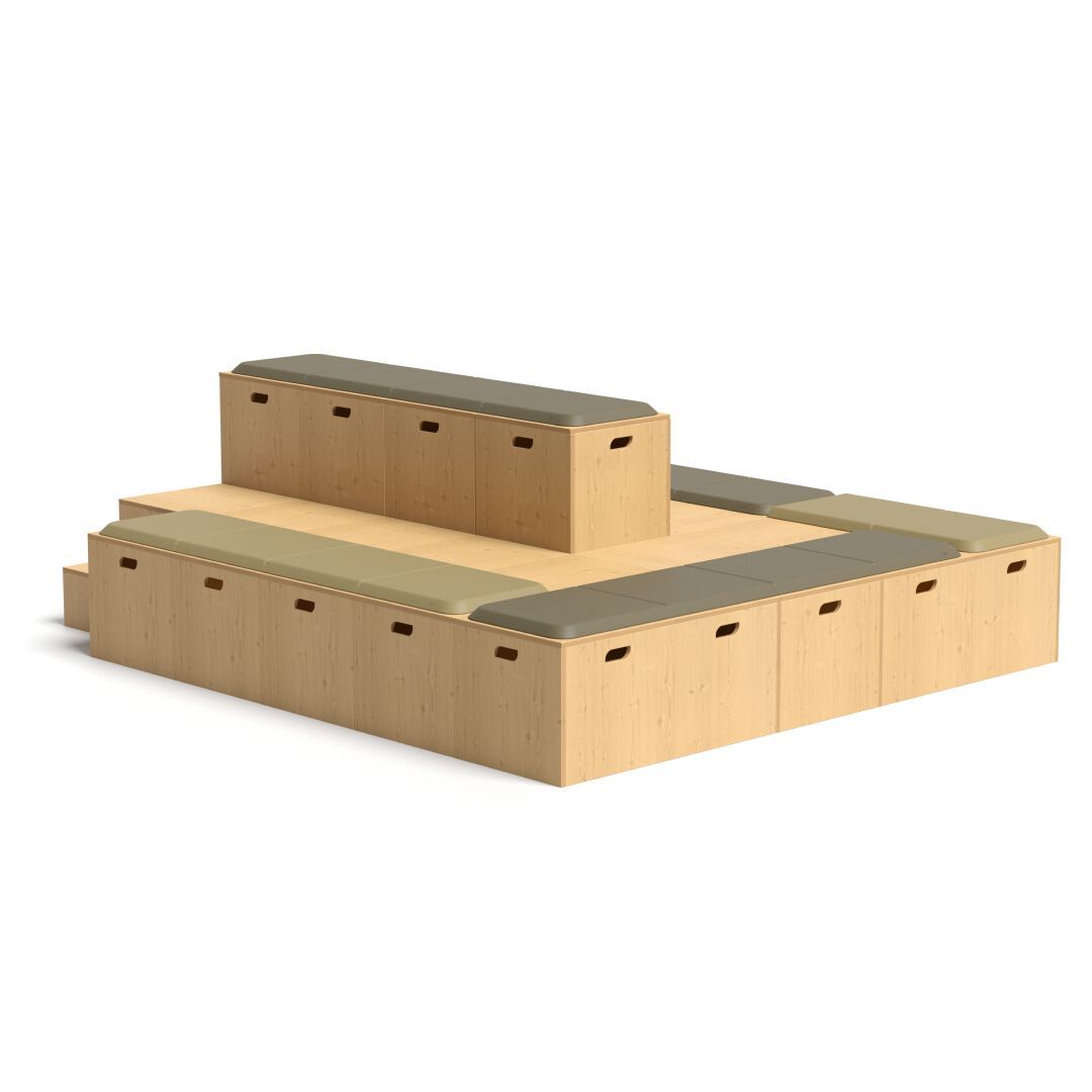 Высокий деревянный стул Bõln Kub ARCH-00066243 - Вид №5