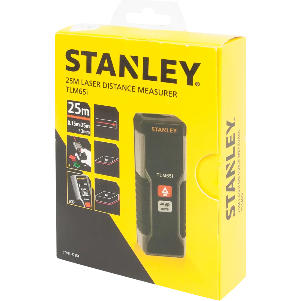 Дальномер лазерный Stanley TLM 65, дальность до 25 м 82431338 STLM-2008722  - Вид №3
