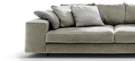 DE PADOVA Диван из ткани с шезлонгом sun-id-1381442 - Вид №2