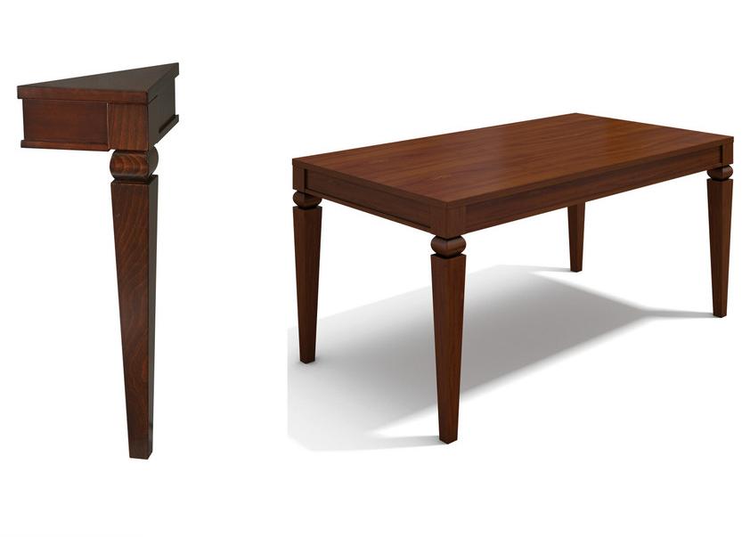 SELVA Прямоугольный раздвижной деревянный стол sun-id-1365032 - Вид №1