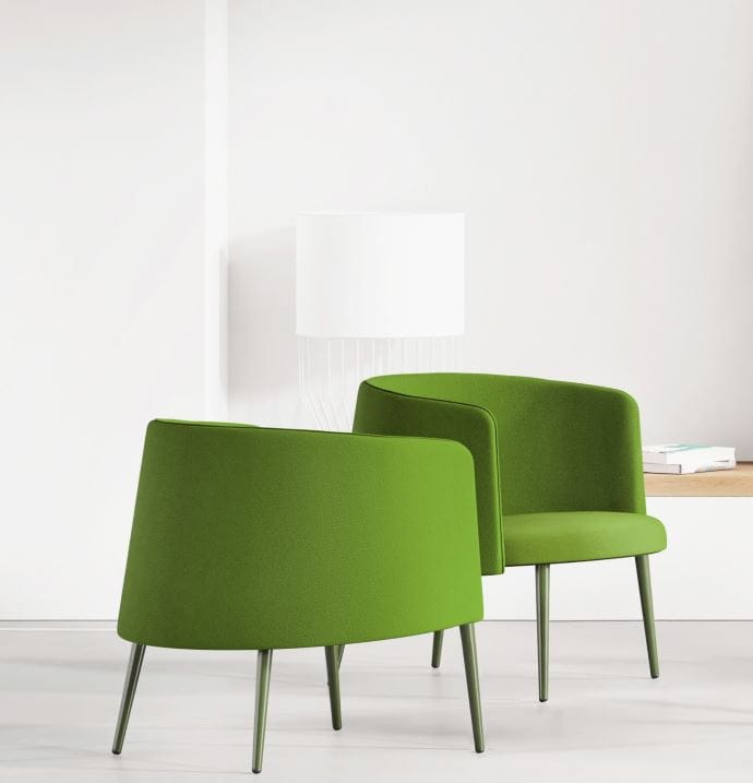 Тканевый стул с подлокотниками Branca Lisboa CONIC ARCH-00019116 - Вид №1