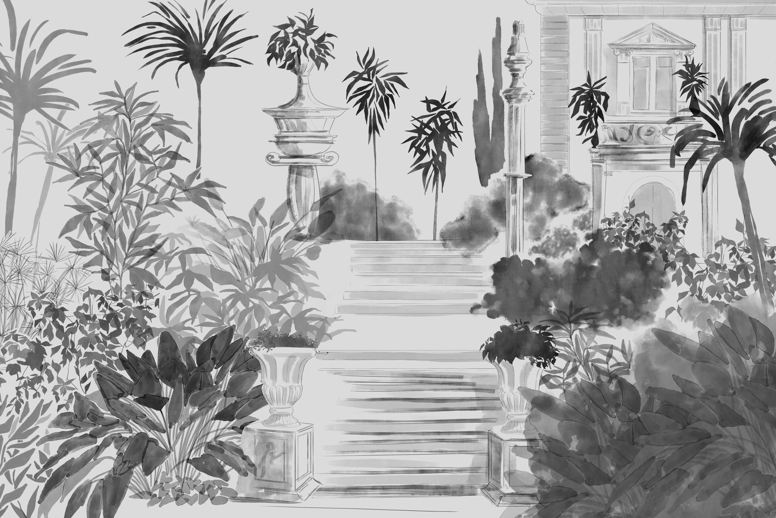 Обои с цветочными мотивами GLAMORA Creative Collection Chapter XV ARCH-00097526 - Вид №1