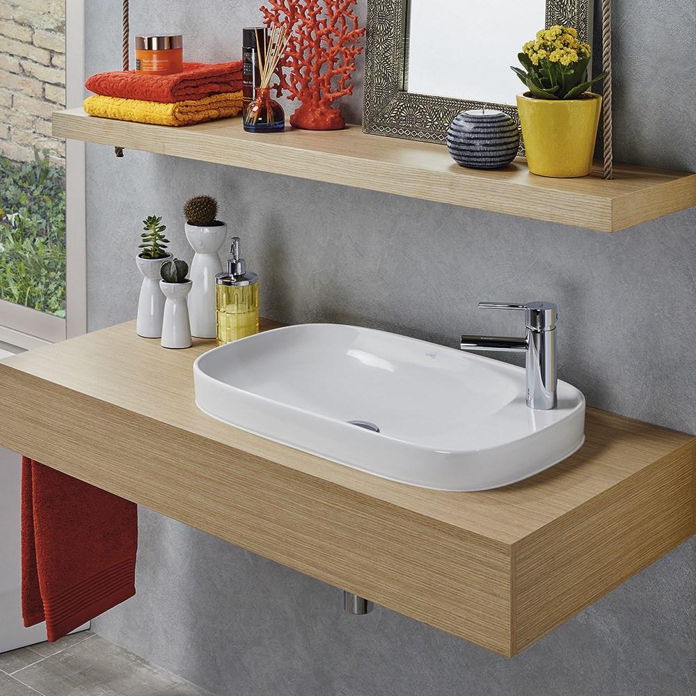 Раковина асимметричная встраиваемая 60 Sanitana BE YOU S10062216700000  - Вид №3