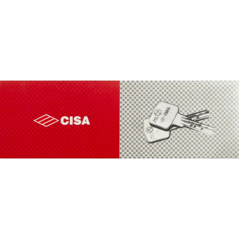 Цилиндр Cisa Astral ОА312-18.12, 40x40 мм, ключ/шток, цвет никель, без вертушки STLM-2181429 - Вид №3