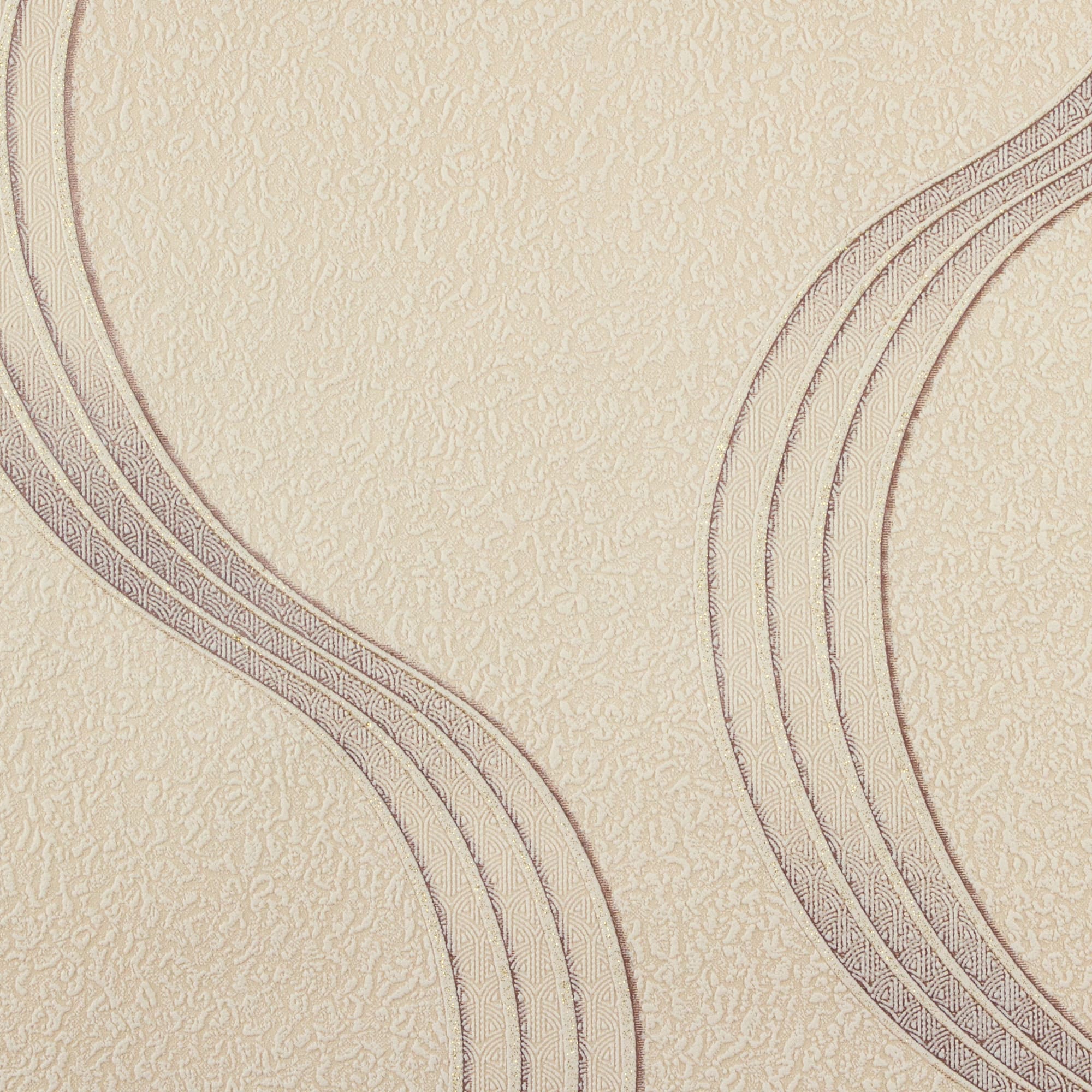 82399722 Обои флизелиновые бежевые 1.06 м 0405-5 Волны Santreyd  - Вид №1