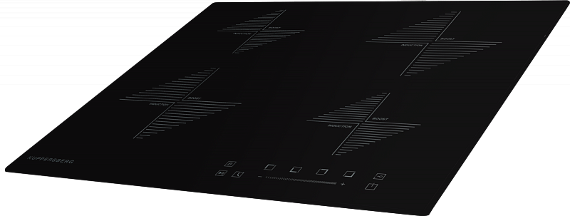 ICS 604 Индукционная, индукционная варочная поверхность стеклокерамическая,ширина 60 см, 2 зоны 1,5 квт(booster 2 квт), 2 зоны 2 квт(booster 3 квт),электронное сенсорное управление + слайдер, 5 цифровых дисплев, 9 уровней мощности,автоматическое отключени Santreyd  - Вид №2
