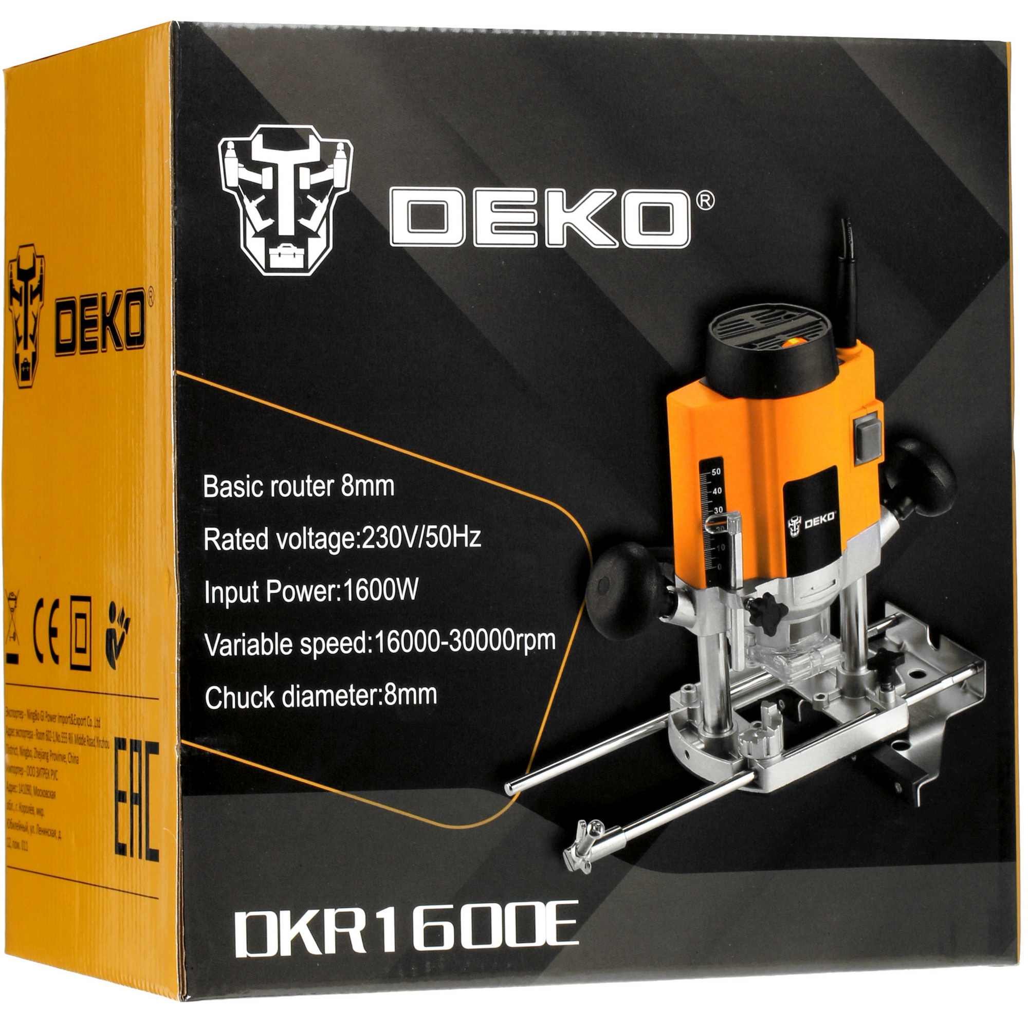 Фрезер DEKO DKR1600E 5308826 STDN-0134963 - Вид №8