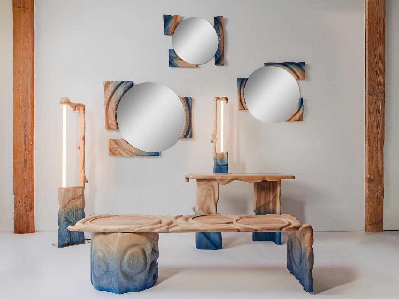 Настольная лампа из ясеня LO Contemporary The Blueprint ARCH-00108908 - Вид №3