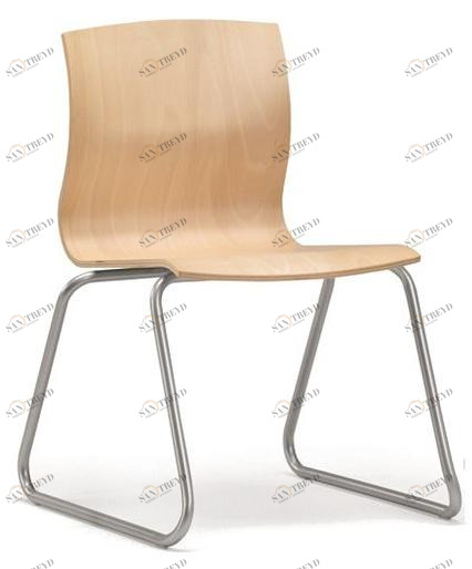 TALIN Штабелируемый стул-санки из фанеры Webwood sun-id-1448760