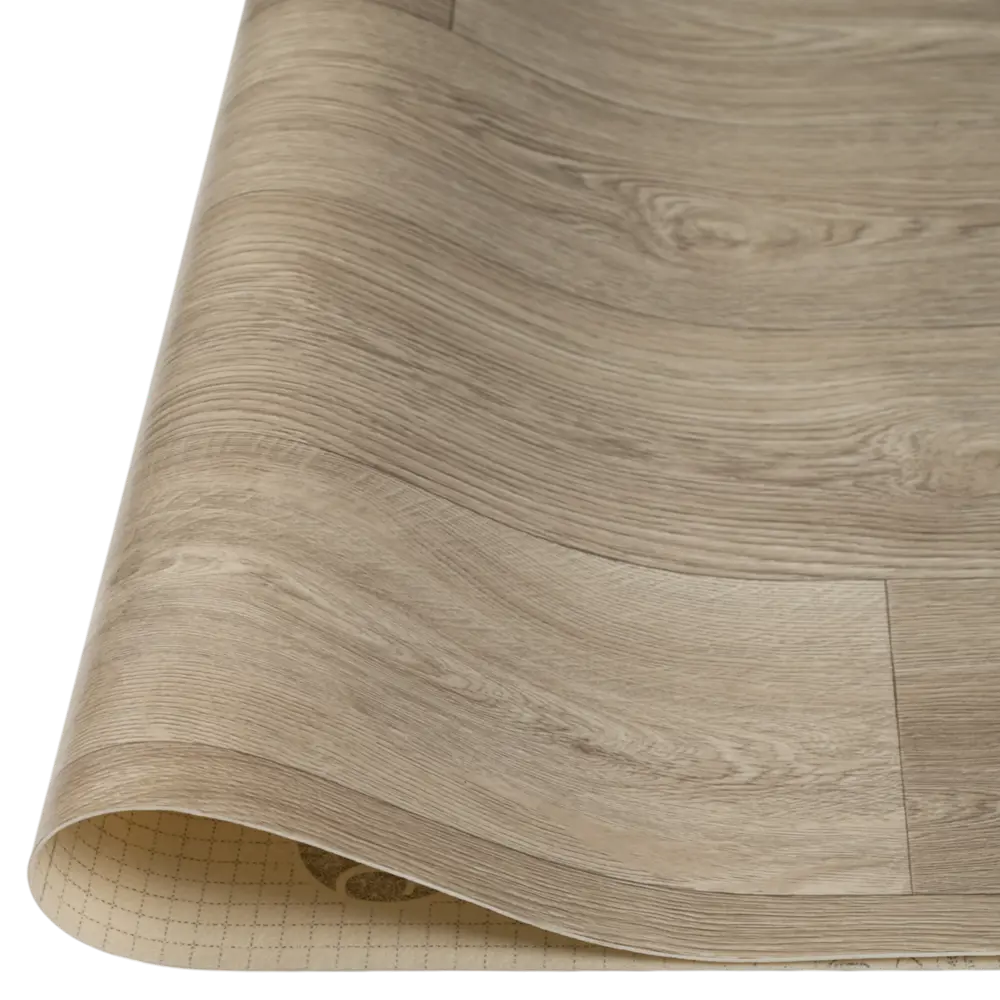 Полукоммерческий линолеум KREAFORTA «Арей» 32 класс 3 м - бежевый под дерево 89436087 STLM-1581371 - Вид №3