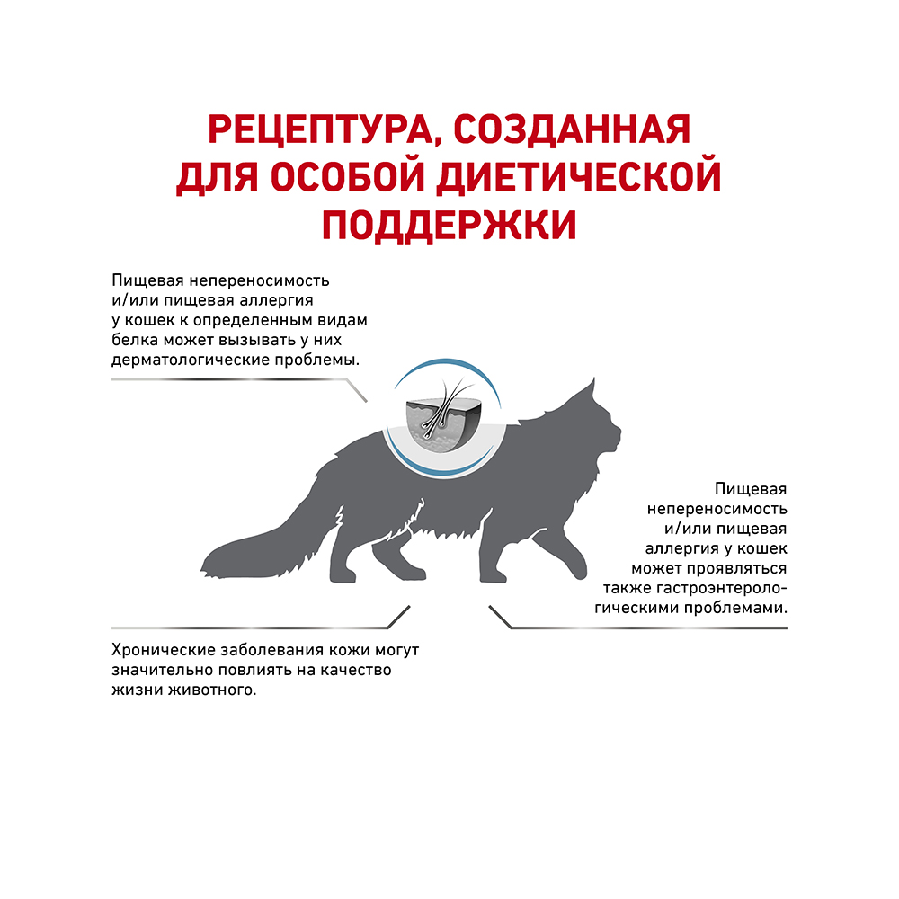 Т0023157 Корм для кошек Vet Diet Sensitivity Contro lSC29 при пищевой аллергии, утка сух. 1,5кг ROYAL CANIN  - Вид №2