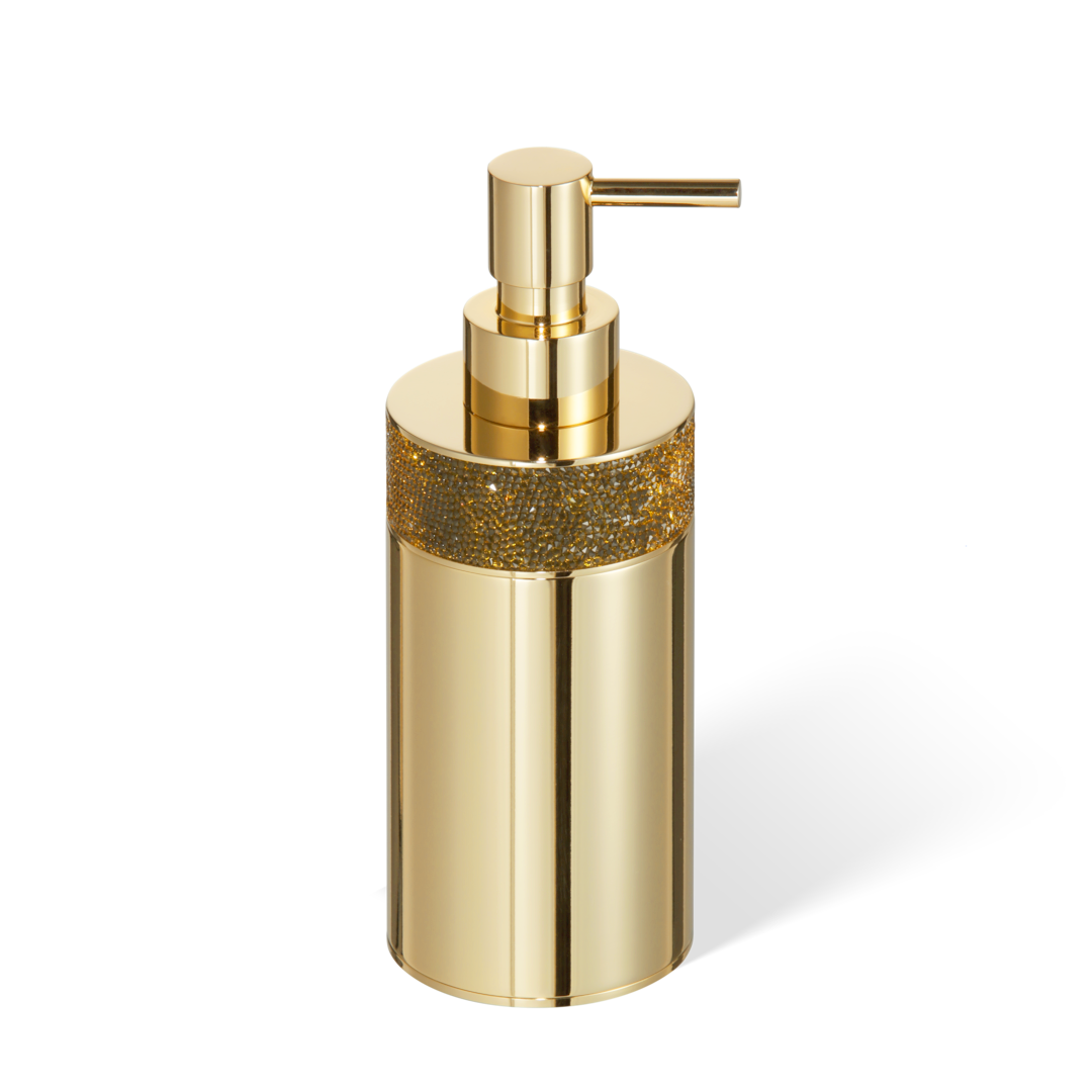 Свободностоящие модели;дозатор дезинфицирующего средства;ROCKS;Дозаторы для мыла ROCKS SSP 1 DECOR WALTHER Хром 933600 - Вид №1