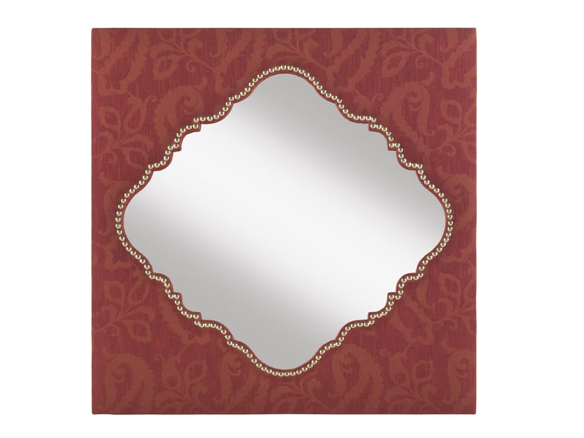 Квадратное зеркало ткани с рамкой стены ETRO Home Interiors SHANTI ARCH-00059355