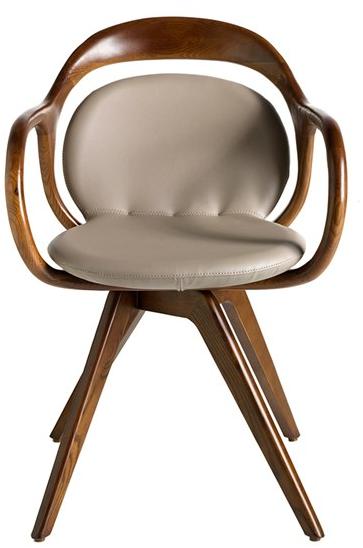 Angel Cerdá Деревянный стул с подлокотниками New chair 4060 lc17103 Angel Cerda - Вид №3