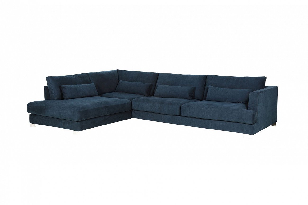 Диван Brandon угловой синий SITS ДИЗАЙНЕРСКИЕ, BRANDON 191909 Синий  - Вид №1