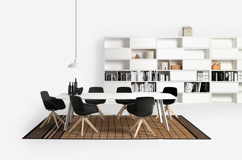 Sinetica Книжный шкаф open office из дерева Abacus sun-id-1383536 - Вид №2