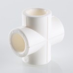 VTp.741.0.032 Фитинг полипропиленовый – крестовина Valtec 32 мм  - Вид №3