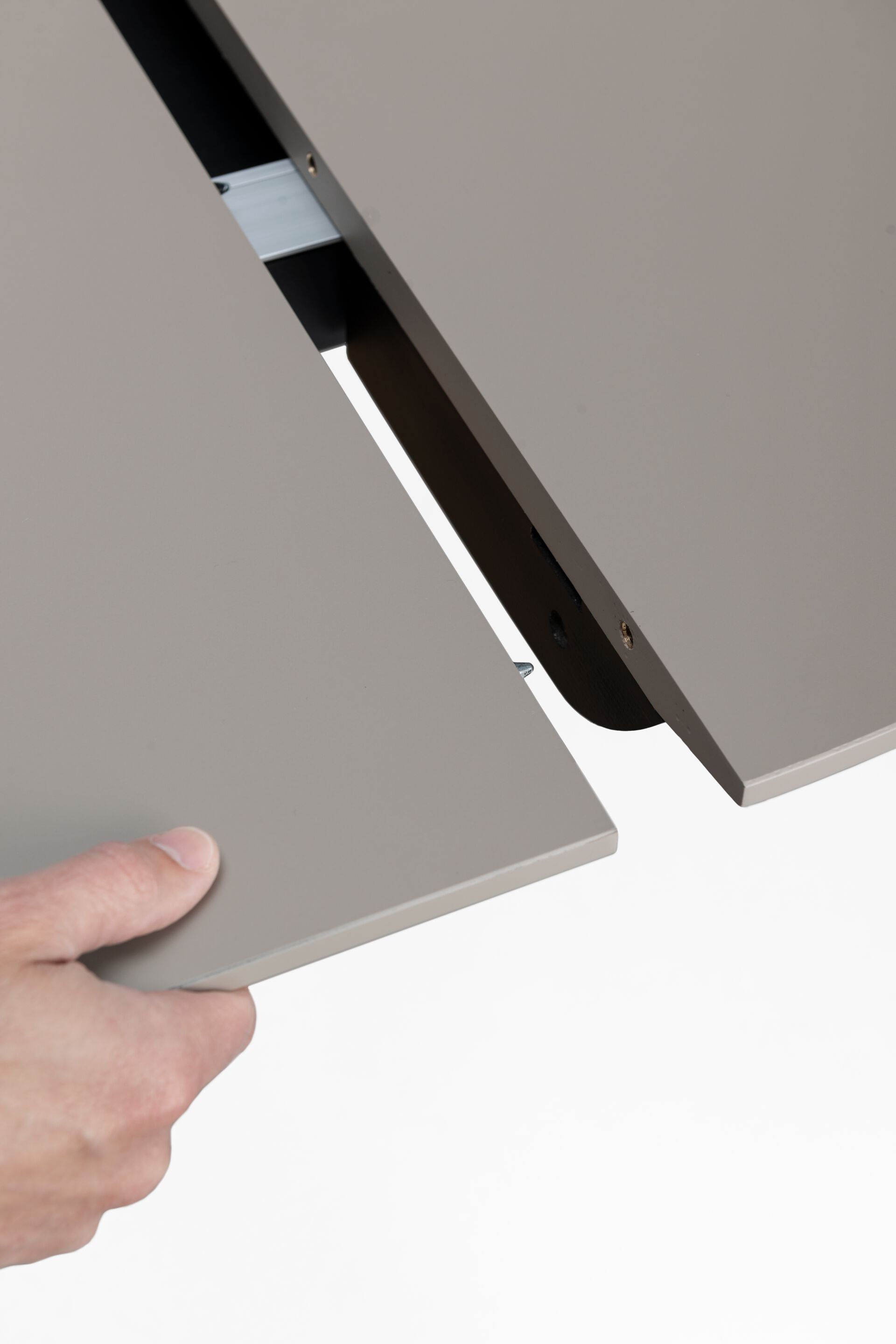 Круглый выдвижной стол из МДФ Kristalia лопата ARCH-00001099 - Вид №6