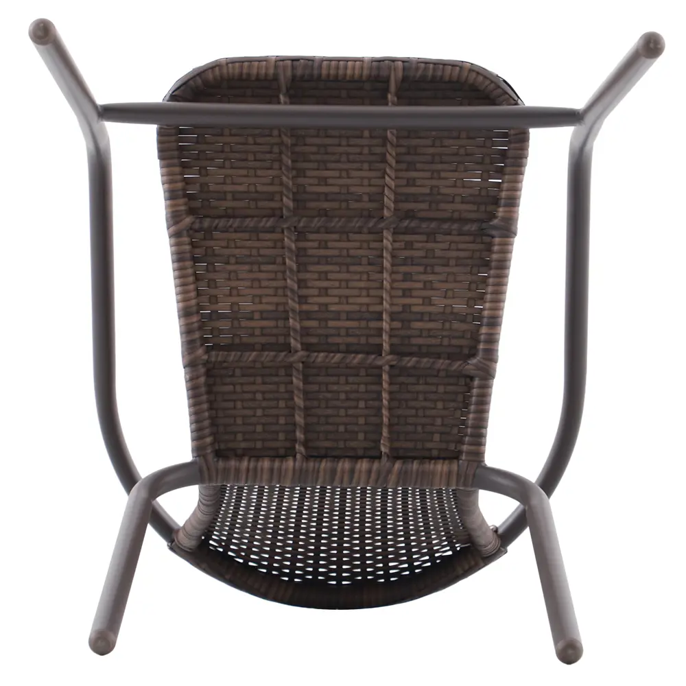 Стул садовый BEGINIA Elia 58x53x77 см сталь коричневый STLM-2122606 - Вид №7