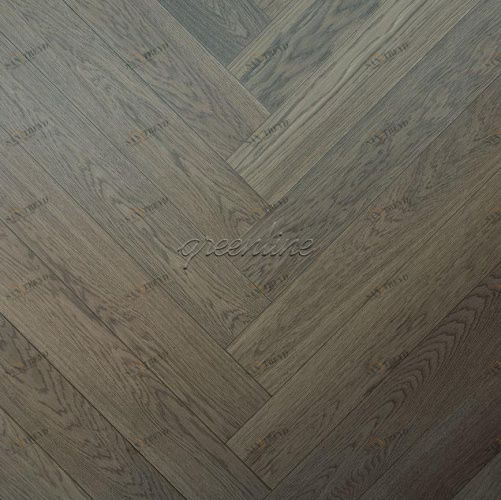 Паркет Ёлка GreenLine Оникс Дуб Натур (Гладкая) 500х125 мм 1900200058