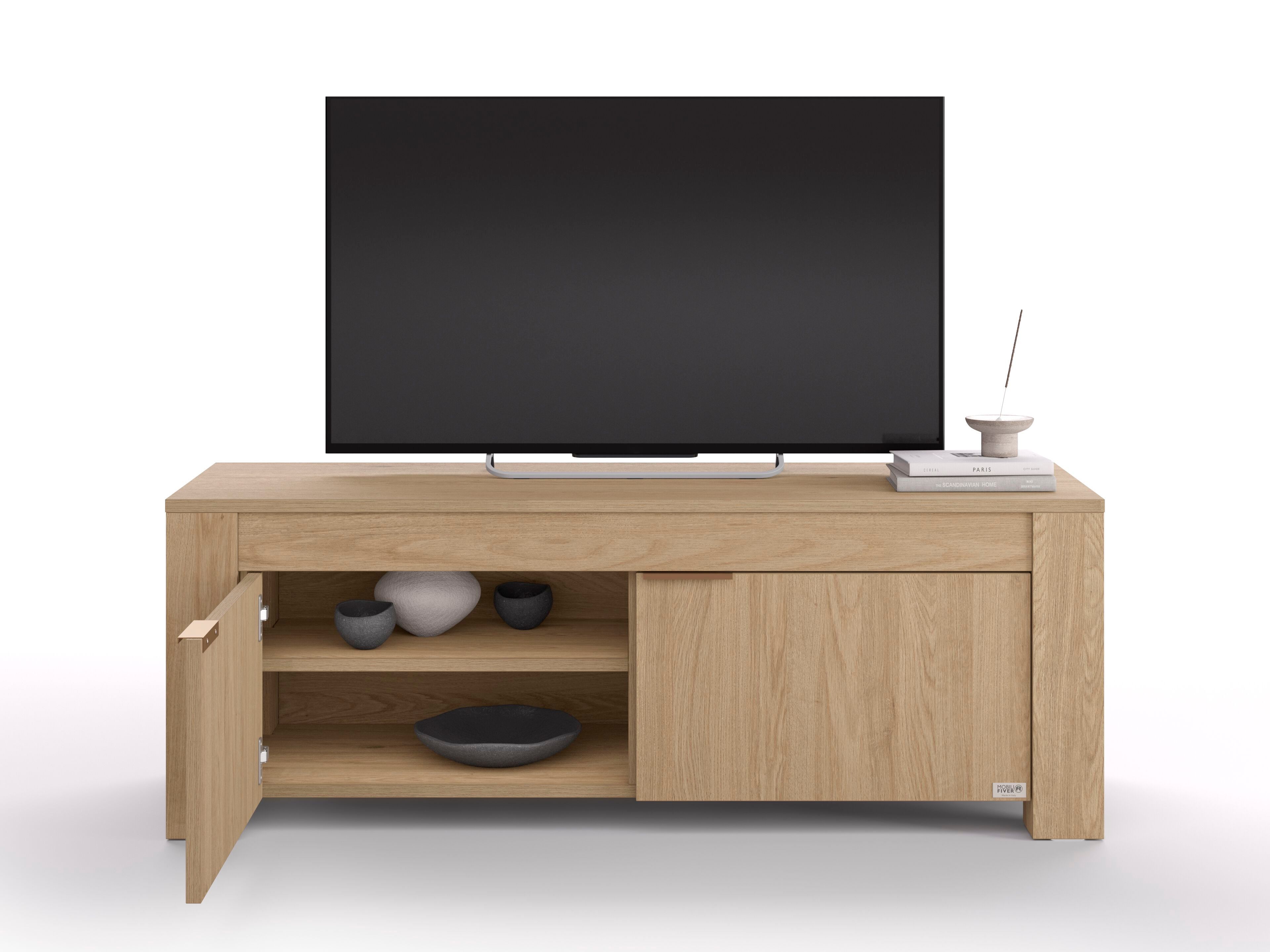 Шкаф / дубовый телевизор Mobili Fiver Rachele ARCH-00064116 - Вид №1