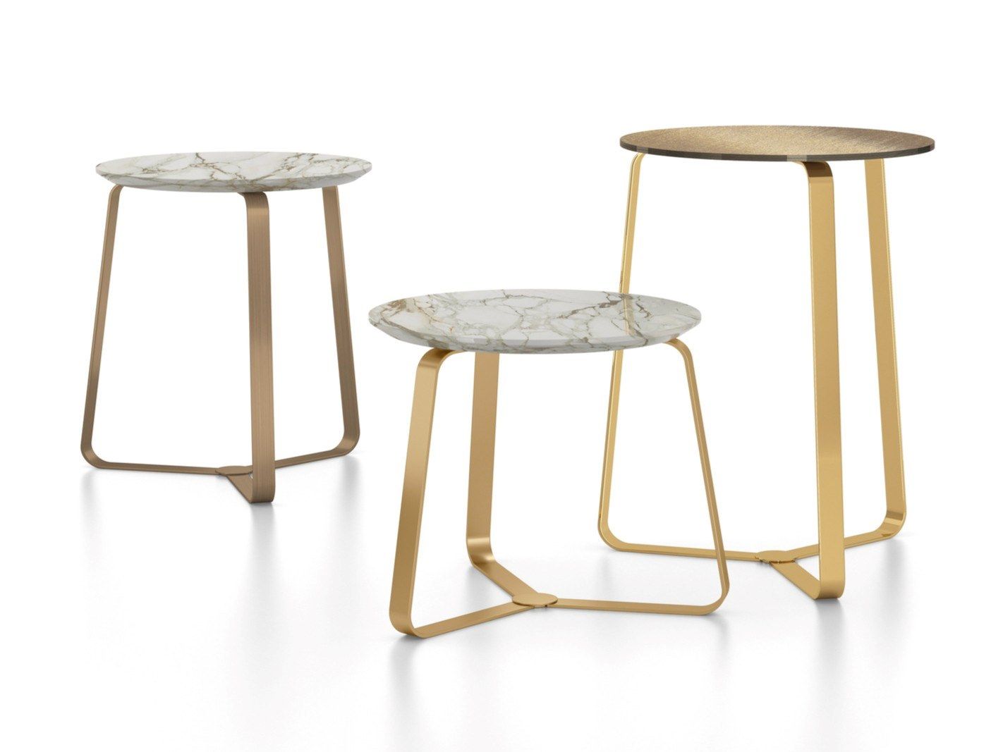 Круглый мраморный журнальный столик F.lli Orsenigo BASKET ARCH-00049433 - Вид №1