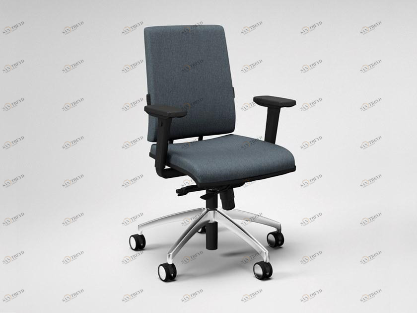 FANTONI Офисный стул из ткани с 5 спицами и подлокотниками Seating system sun-id-1494119