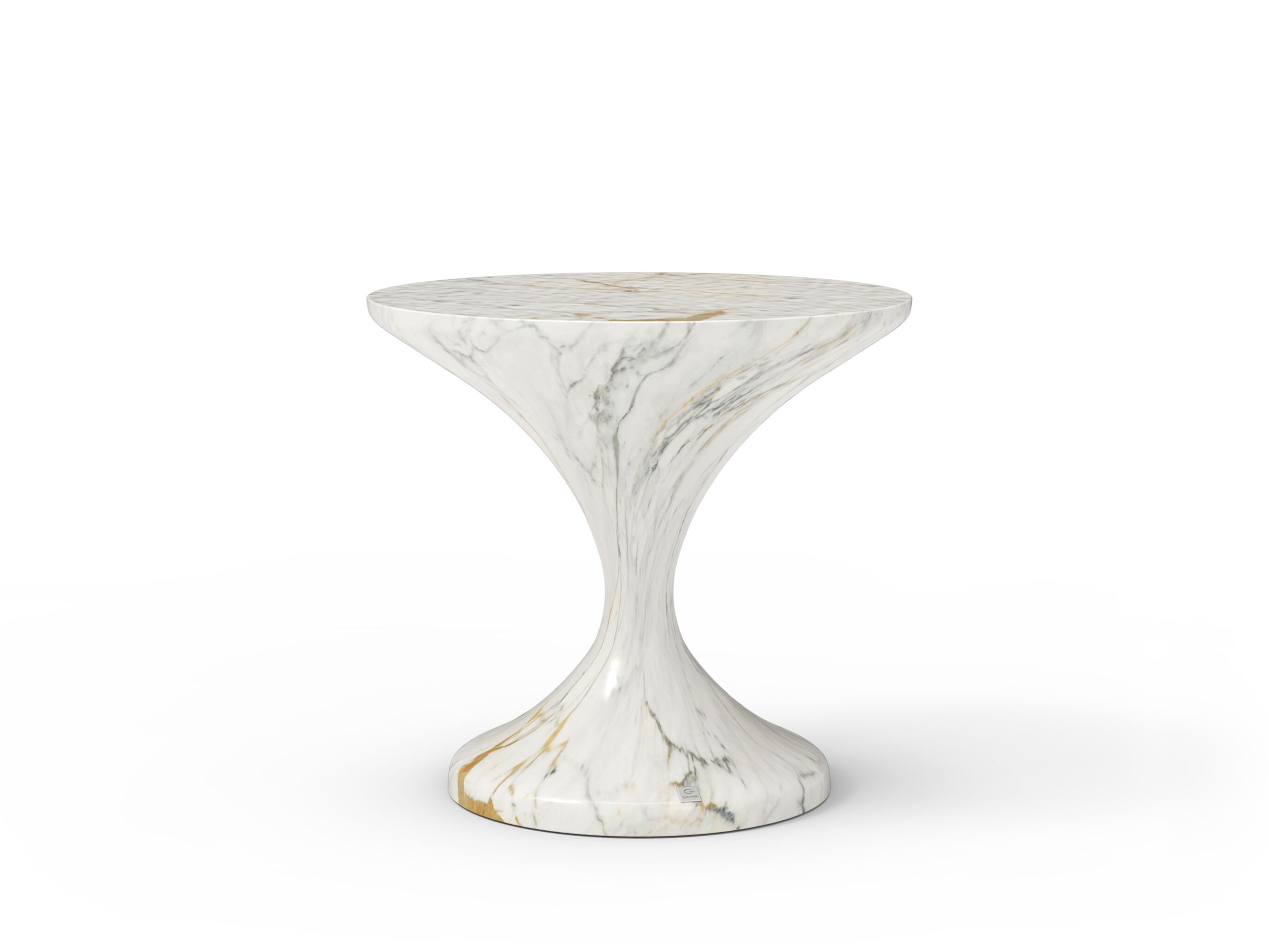 Круглый журнальный столик из стекловолокна GANSK LYA ARCH-00010435 - Вид №5