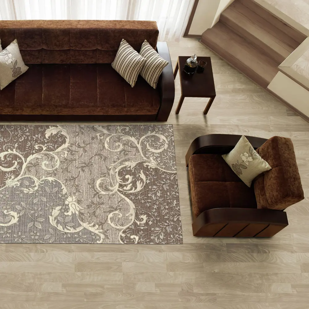 Ковер вискоза Matrix 51225 2979 160x230 см цвет серый RAGOLLE STLM-2105864 - Вид №2