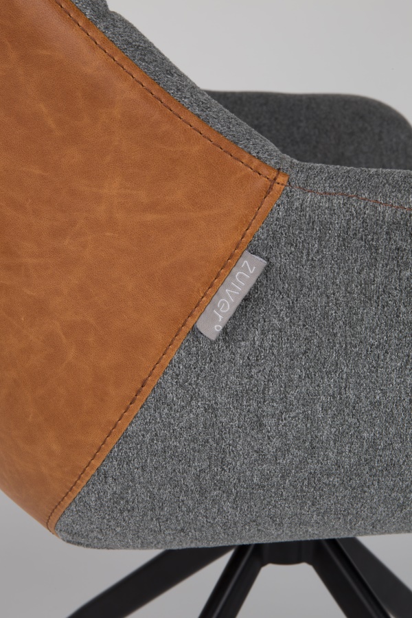 Кресло Doulton коричневое Zuiver 1200119 - Вид №14