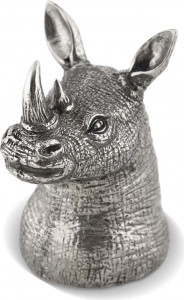 10648895 Vagabond House Открывалка для бутылок Vagabond House Сафари.Носорог 8см, олово Олово