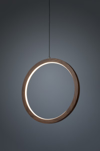 2000983199904 Подвесной светильник O-Wood диаметр 40 ELECTRORETRO Light Wood