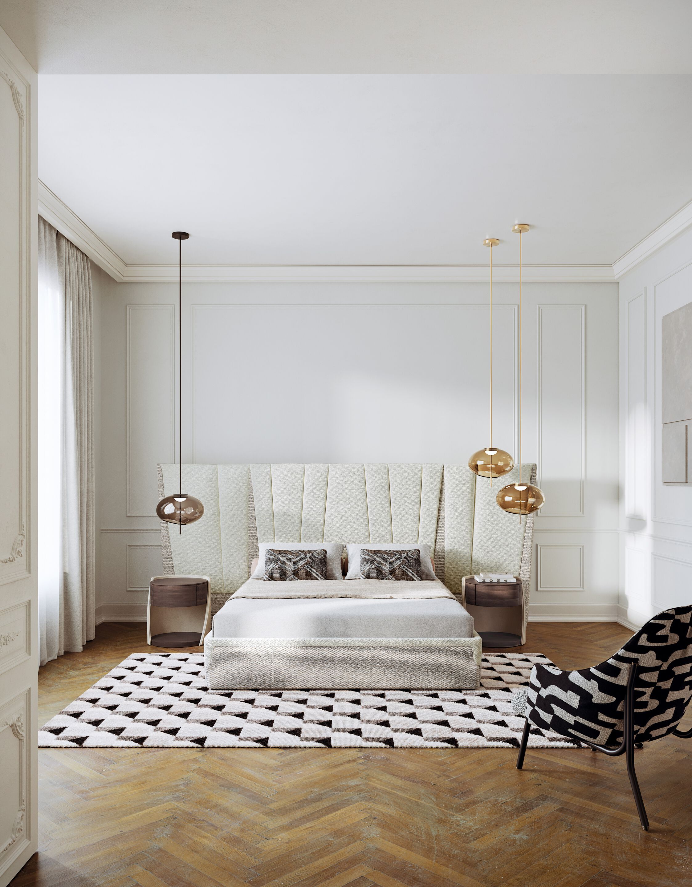 Тканевое кресло с подлокотниками Capital Collection Адель ARCH-00053608 - Вид №6