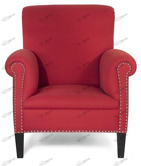 MARIONI Кресло с обивкой из ткани с подлокотниками Begonia I0018