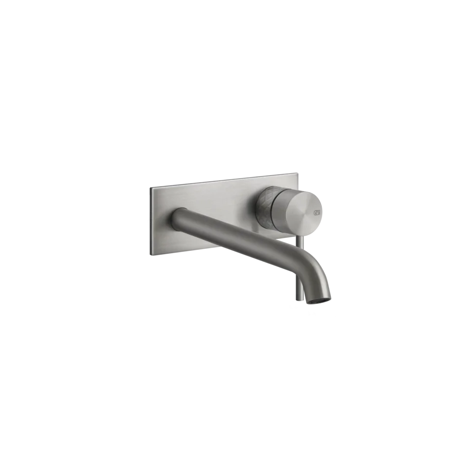 Смеситель для умывальника 54190 239 Gessi Gessi316 ПОЧИЩЕННАЯ ЩЕТКОЙ СТАЛЬ 54190239