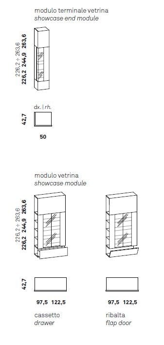 Витрина Caccaro Roomy ARCH-00097290 - Вид №5
