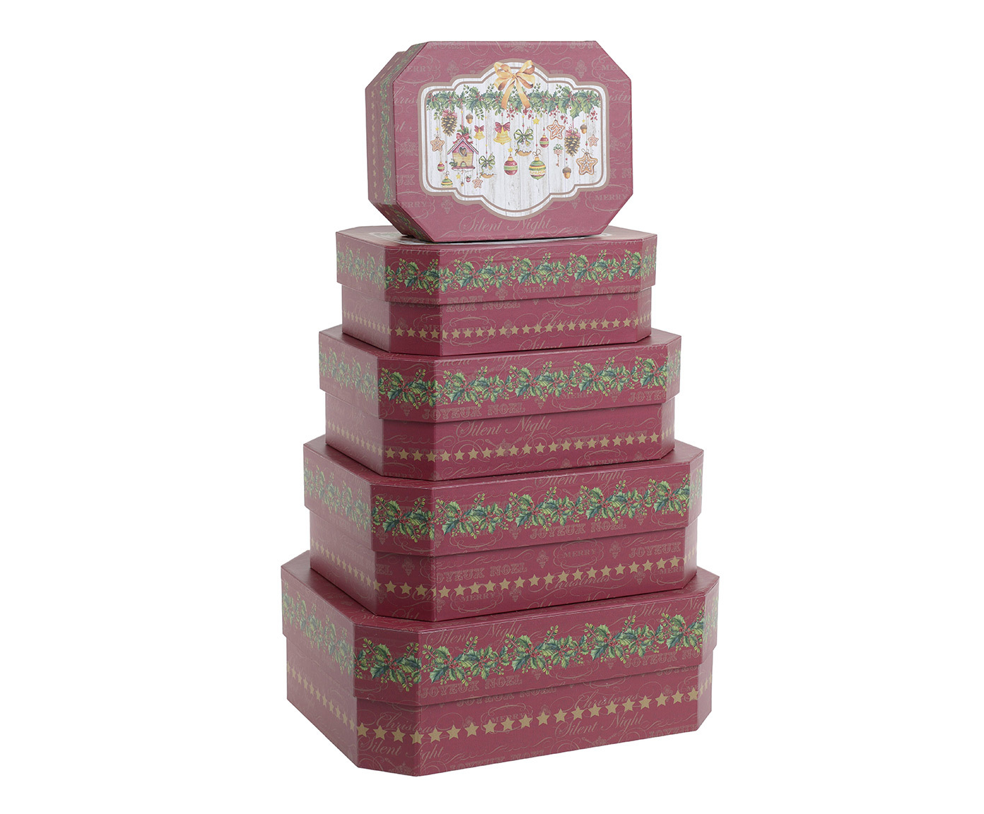 2870926.0003 коробка НГ, набор из 5шт TO4ROOMS  - Вид №1