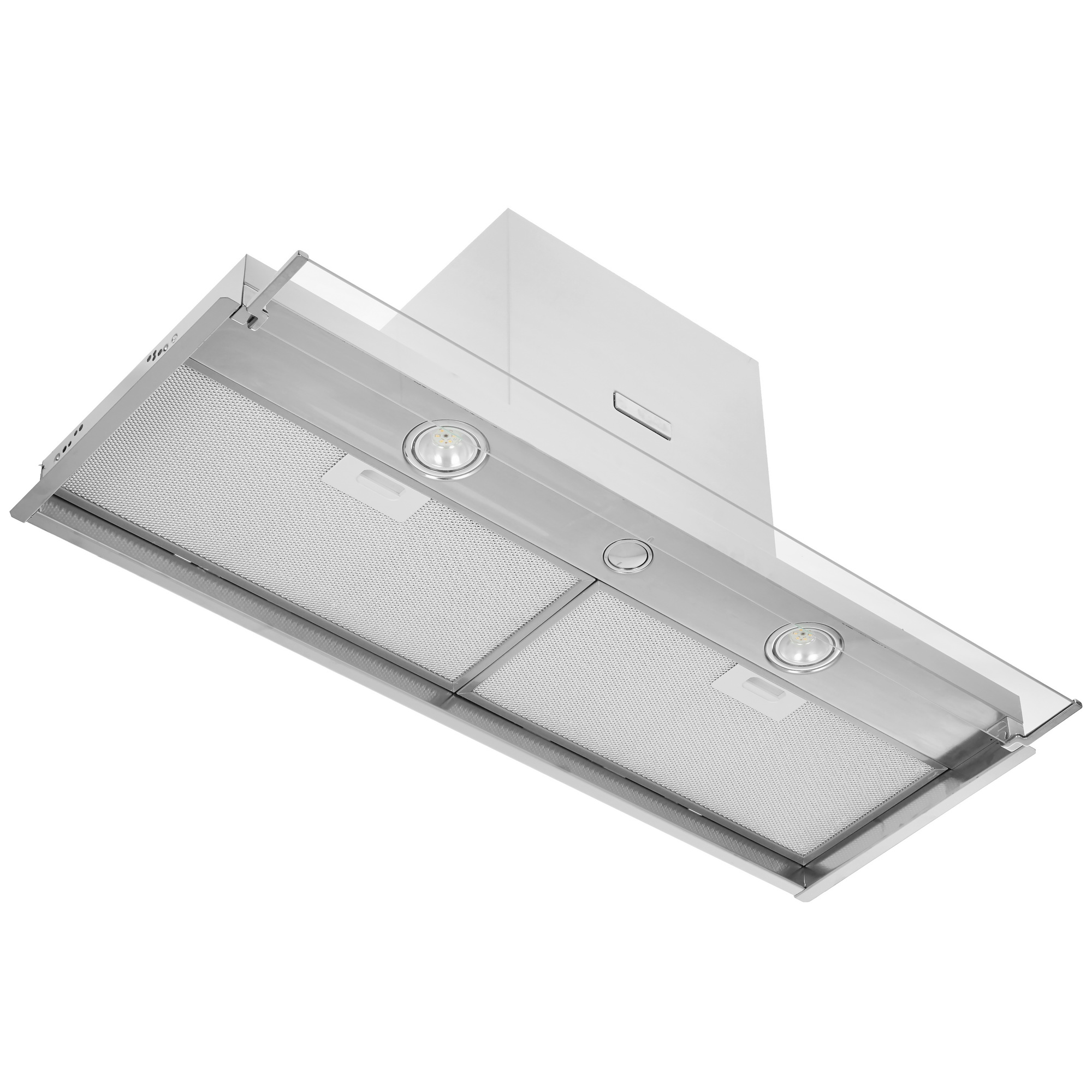 5352819 Вытяжка полновстраиваемая Elica BOXIN LX/IX/A/90 серебристый/прозрачный STDN-0008649