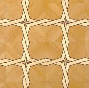 Художественный паркет Da Vinci Щитовой 26-171 Дуб (Гладкая) 500х500 мм.