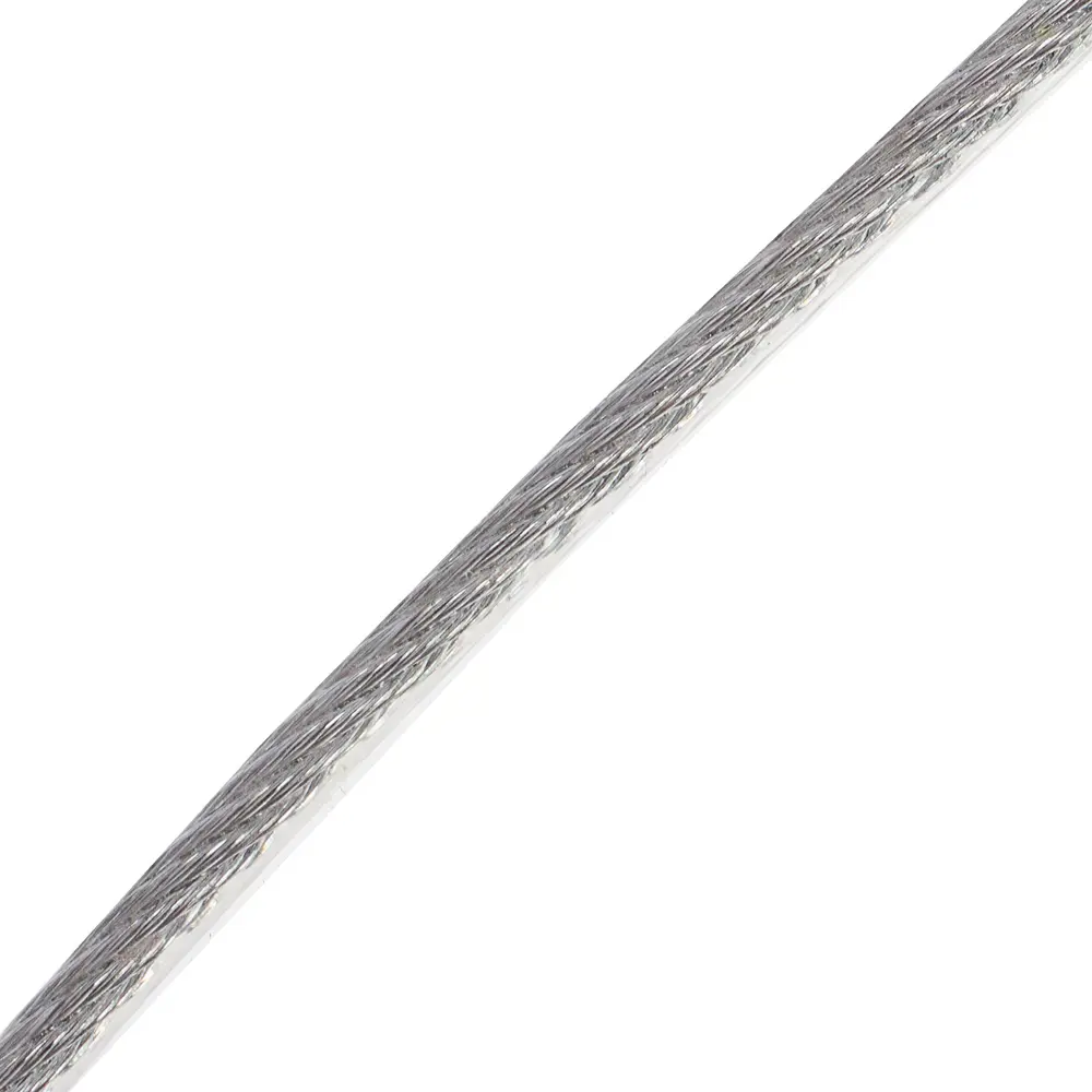 Трос стальной в оболочке PVC 2/3 мм 25 м, цвет цинк 15956195 STLM-2157927 Santreyd 